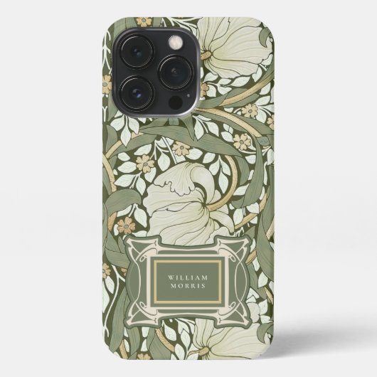 William Morris Pimpernel Pattern iPhone Hoesje (Achterkant)