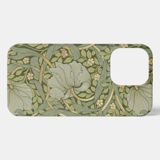 William Morris Pimpernel Pattern iPhone Hoesje (Achterkant horizontaal)