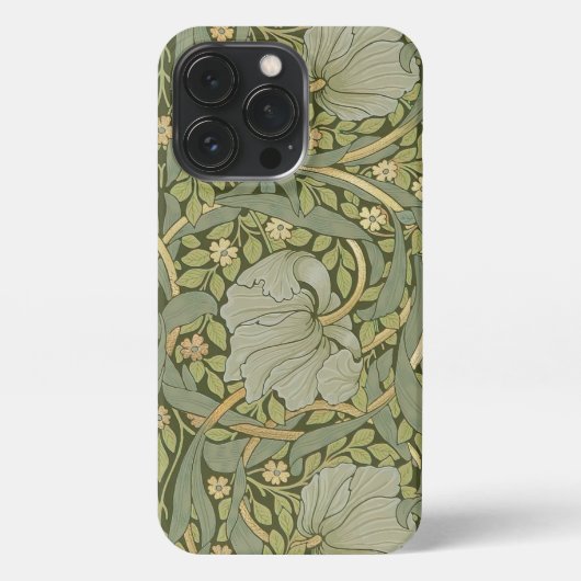 William Morris Pimpernel  Pattern iPhone Hoesje (Achterkant)
