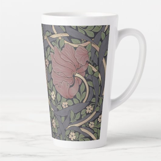 William Morris Pimpernel  Pattern Latte Mok (Rechts)