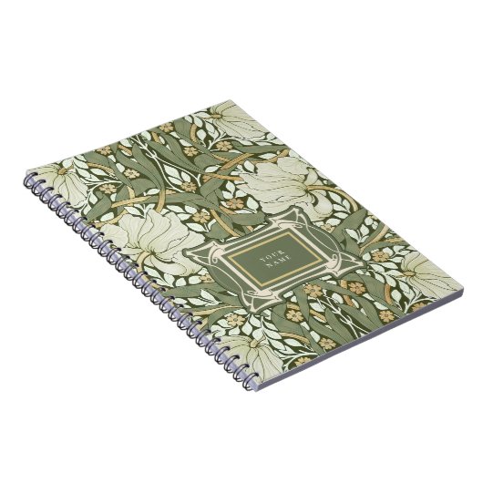 William Morris Pimpernel  Pattern Notitieboek (Rechterzijde)