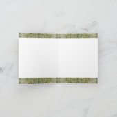 William Morris Pimpernel  Pattern Notitiekaartje (Binnen)