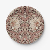 William Morris Pimpernel  Pattern Papieren Bordje (Voorkant)