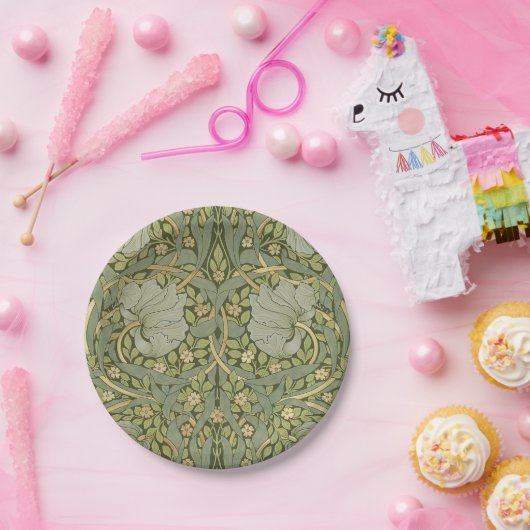 William Morris Pimpernel  Pattern Papieren Bordje (Feest)