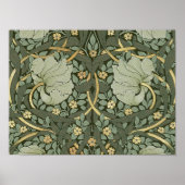 William Morris Pimpernel Pattern Poster (Voorkant)