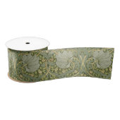 William Morris Pimpernel  Pattern Satin Rib Lint (Spoel)