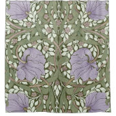 William Morris Pimpernel Pattern Shower Cu Douchegordijn (Voorkant)