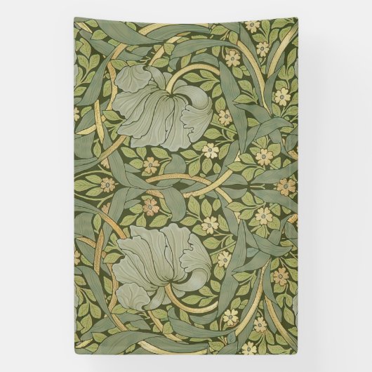William Morris Pimpernel  Pattern Spandoek (Verticaal)