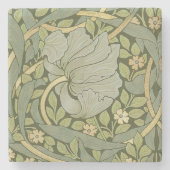 William Morris Pimpernel Pattern Stenen Onderzetter (Voorkant)