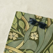 William Morris Pimpernel Pattern Strandlaken (In situ)