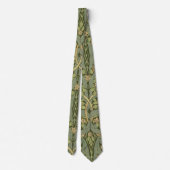 William Morris Pimpernel  Pattern Stropdas (Achterkant)
