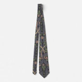 William Morris Pimpernel  Pattern Stropdas (Achterkant)