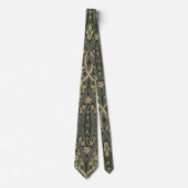 William Morris Pimpernel  Pattern Stropdas (Voorkant)