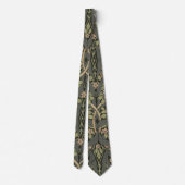 William Morris Pimpernel  Pattern Stropdas (Achterkant)