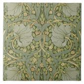 William Morris Pimpernel  Pattern Tegeltje (Voorkant)