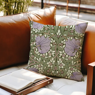 William Morris Pimpernel  Pattern Throw Pil Kussen