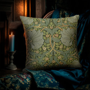 William Morris Pimpernel  Pattern Throw Pil Kussen