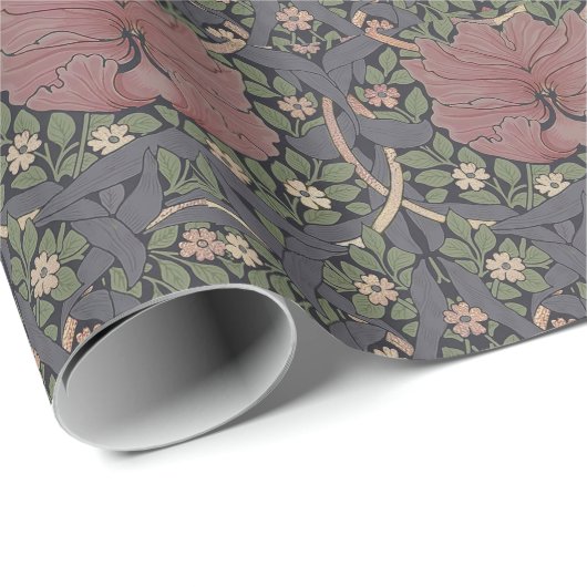 William Morris Pimpernel Pattern Wrapping Cadeaupapier (Rol Hoek)