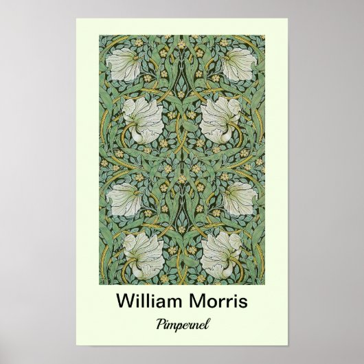 William Morris - Pimpernel Poster (Voorkant)