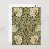 William Morris Pimpernel Pre-Raphaelite Briefkaart (Voorkant / Achterkant)