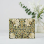 William Morris Pimpernel Pre-Raphaelite Briefkaart (Staand voorkant)