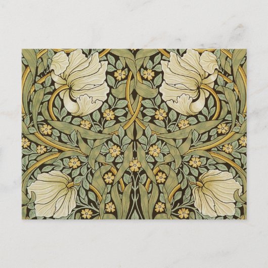 William Morris Pimpernel Pre-Raphaelite Briefkaart (Voorkant)