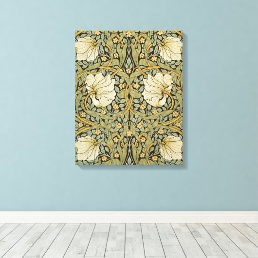 William Morris Pimpernel Pre-Raphaelite Canvas Afdruk (Insitu (Houten vloer))