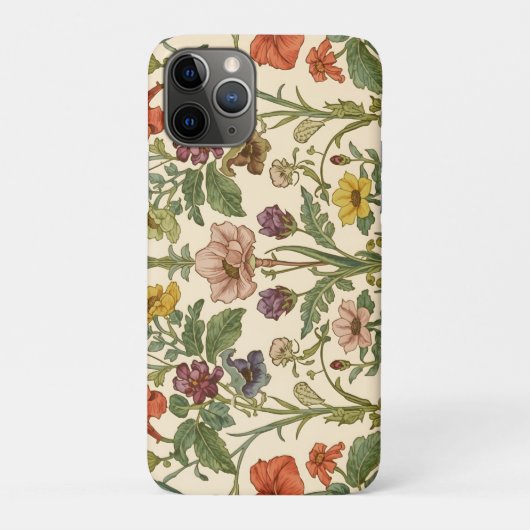 William Morris Pimpernel Pre-Raphaelite Case-Mate iPhone Case (Achterkant)
