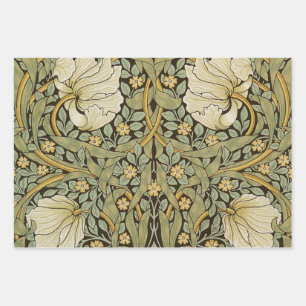 William Morris Pimpernel Pre-Raphaelite Inpakpapier Vel