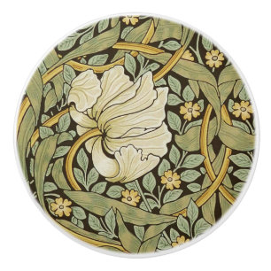 William Morris Pimpernel Pre-Raphaelite Keramische Knop