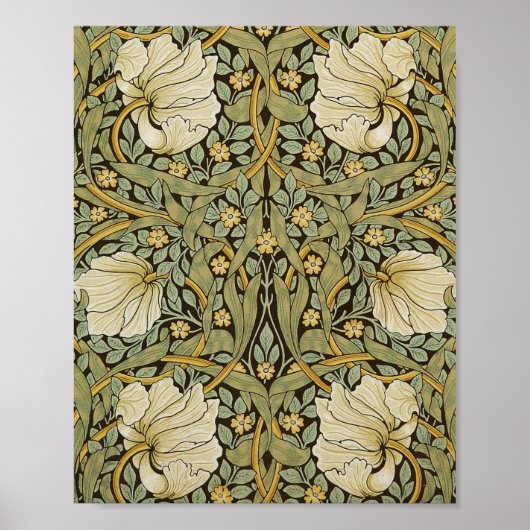 William Morris Pimpernel  Pre-Raphaelite Poster (Voorkant)
