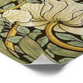 William Morris Pimpernel Pre-Raphaelite Poster (Hoek)