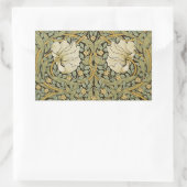 William Morris Pimpernel Pre-Raphaelite Rechthoekige Sticker (Tas)