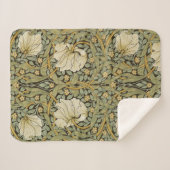 William Morris Pimpernel  Pre-Raphaelite Sherpa Deken (Voorkant (horizontaal))