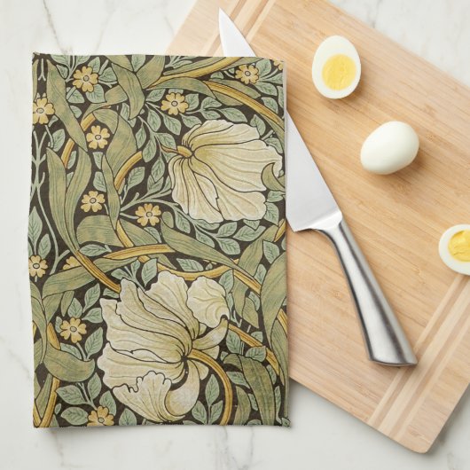 William Morris Pimpernel  Pre-Raphaelite Theedoek (Quarter Fold)