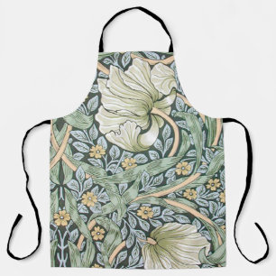 William Morris Pimpernel Tulpen Botanische Kunst Schort