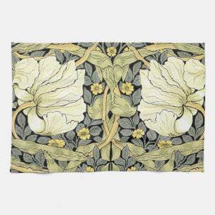 William Morris Pimpernel Tulpen Botanische Kunst Theedoek