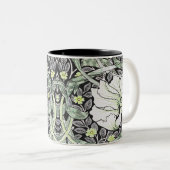 William Morris Pimpernel Tweekleurige Koffiemok (Voorkant rechts)