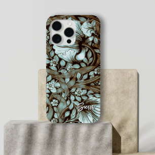 William Morris Pimpernel Vintage Bloemmotief iPhone 15 Pro Max Hoesje
