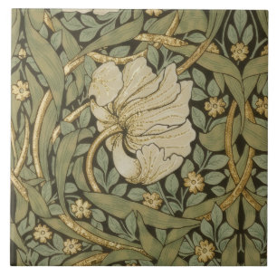William Morris Pimpernel Vintage Pre-Raphaelite Tegeltje