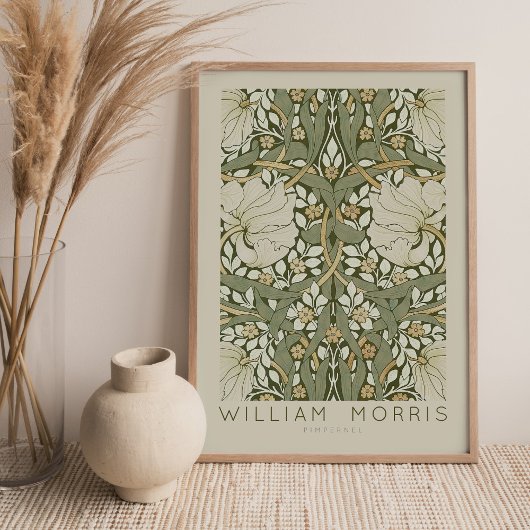 William Morris Pimpernel Wall Art Poster