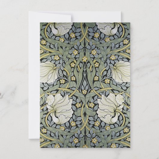William Morris - Pimpernel Wallpaper Design Bedankkaart (Voorkant)
