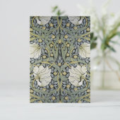 William Morris - Pimpernel Wallpaper Design Informatiekaartje (Staand voorkant)