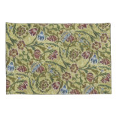William Morris Pink Blue Brocade Kussensloop (Achterkant-Rechts)