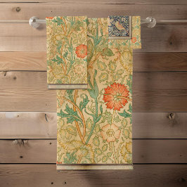 William Morris Pink en Roos 1896 | Bad Handdoek