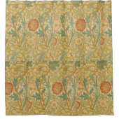  William Morris Pink en Roos Douchegordijn (Voorkant)