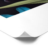 William Morris  Pink Lilly Poster (Hoek)