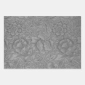William Morris Pink Poppy Flower Floral Inpakpapier Vel (Voorkant 2)