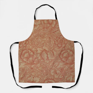 William Morris Pink Poppy Flower Floral Schort