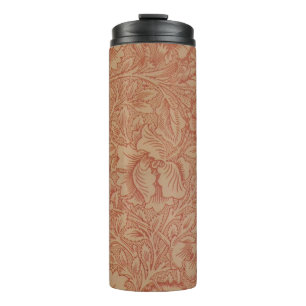 William Morris Pink Poppy Flower Floral Thermosbeker